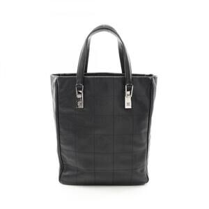 CHANEL Black Caviar Leather Tote Bag